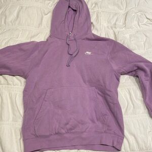 Purple nike hoodie